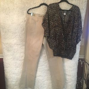 NWT Khakis boot cut brand new!